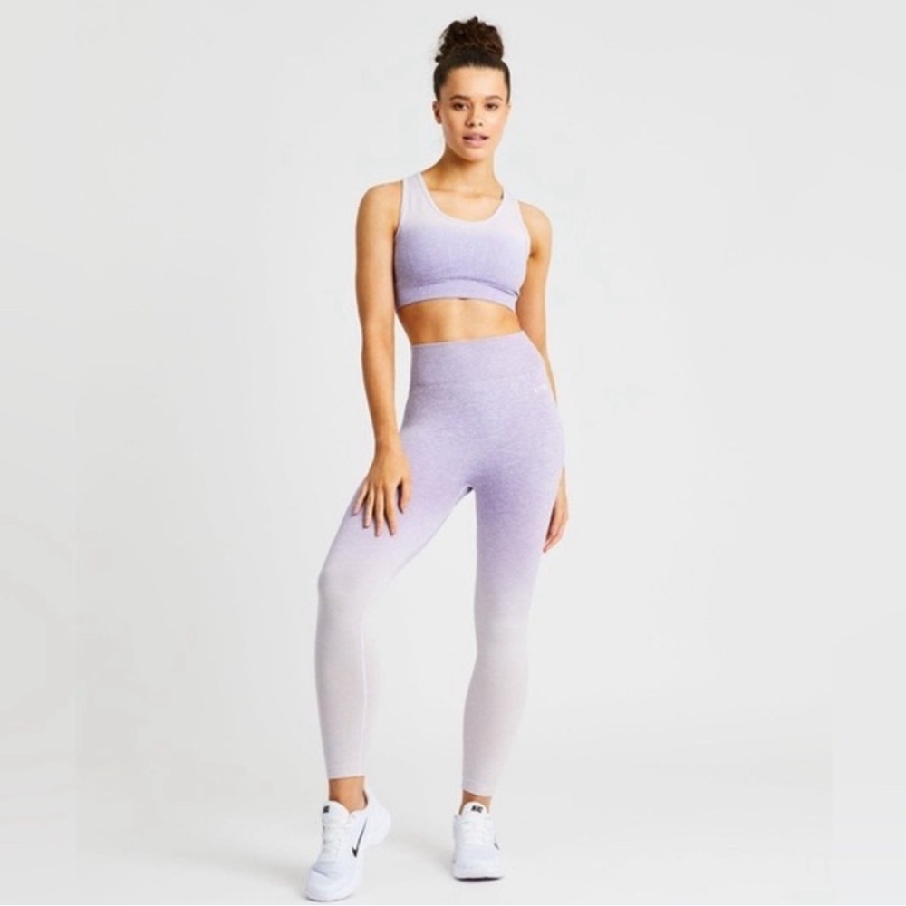 AYBL purple ombré seamless set